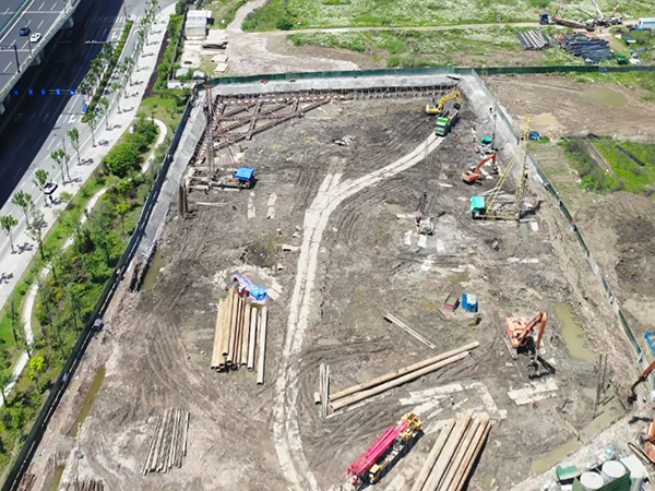 PC組合工法樁-東苕溪防洪后續(xù)西險(xiǎn)大塘加固工程（杭州市段）土建施工標(biāo)（K0+200-K13+001)