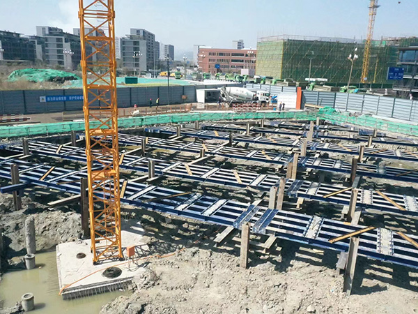 預(yù)應(yīng)力型鋼組合支撐-浙江交控城市發(fā)展有限公司舞陽(yáng)街道 2021-003-1、003-2 號(hào)地塊施工(一標(biāo)段)